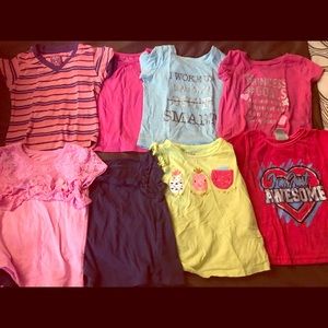 Toddler Girl Shirt Bundle 2T